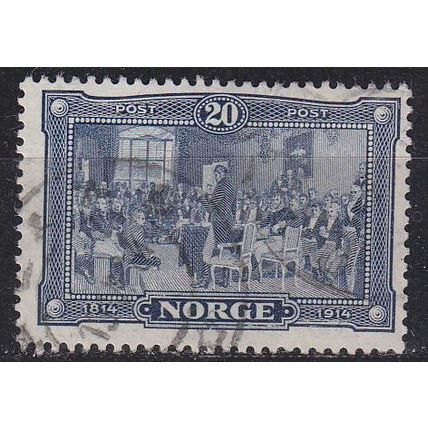 NORWEGEN NORWAY [1914] MiNr 0095 ( O/used )
