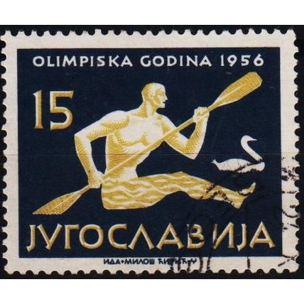 Yugoslavia 1956 15d S.G.836 Used