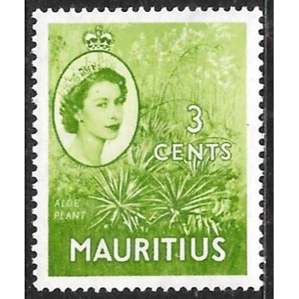1953 Queen Elizabeth II - Local Motives 3c Unmounted Mint C2