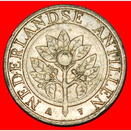 Ⰶ WITHOUT ARUBA 1989-2022:NETHERLANDS ANTILLES★5 CENTS 2003★LOW START★NO RESERVE