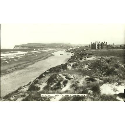 Yorkshire MARSKE Cliff Top Postcard (86137/35)