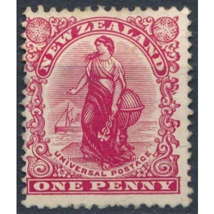 Penny Universal: Redrawn - New Zealand 1908 - NM H - SG 386