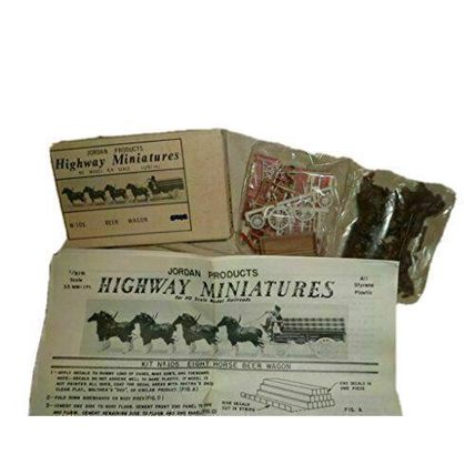 Ed's Variety Store Vintage HO Model Highway Miniatures Beer Wagon R.R. Scale