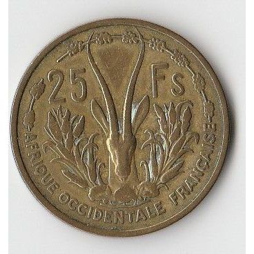 FRANCE COIN - 25 FRANCS 1956/VF