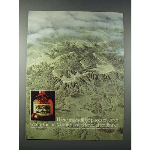1980 Grand Marnier Liqueur Ad - There May Still be Places on Earth