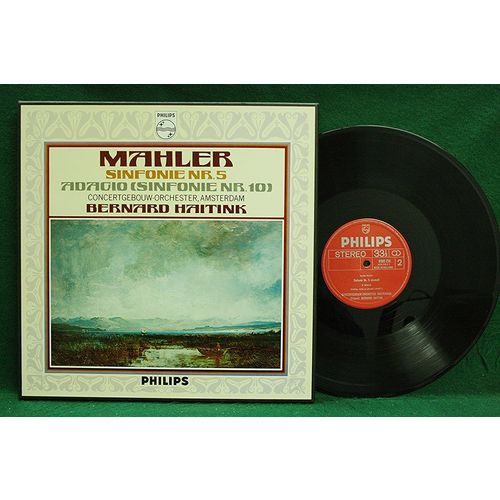 Haitink - Mahler: Symphony No. 5/Adagio (Symphony No. 10) - 6700 048 - 2-LP - NM
