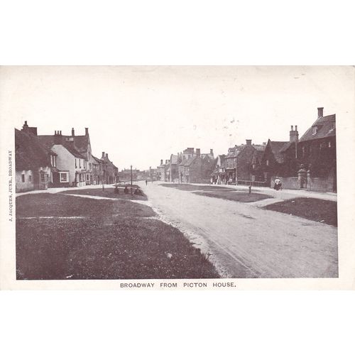 Broadway From Picton House Worcestershire Postcard (WOR76736)