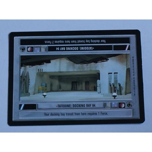 Star Wars CCG: Premier Limited # Tatooine Docking Bay 94 (A) light 1995 decipher