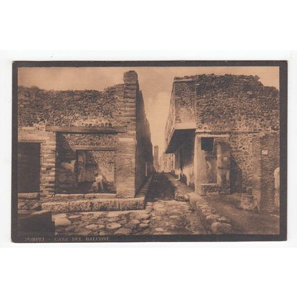 Roman Ruins Ancient City of Pompeii Postcard Italy 147
