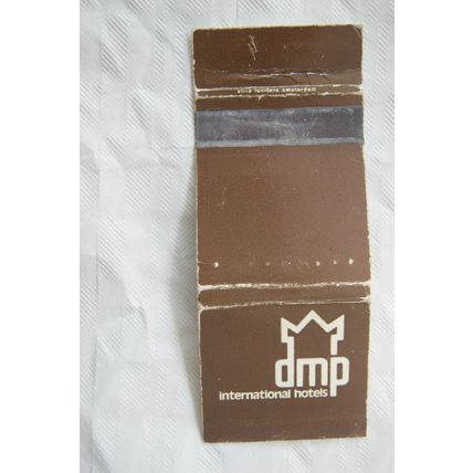 Matchbook Cover DMP International Hotels