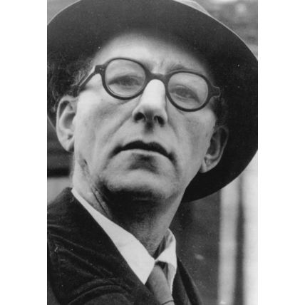Patrick Kavanagh Tarry Flynn Irish Book Author Stunning Portrait Postcard