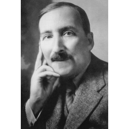 Stefan Zweig Amok The Royal Game Book Author Stunning Portrait Postcard