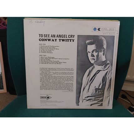 Conway Twitty – To See An Angel Cry (MUPS412) 1970 (LP)