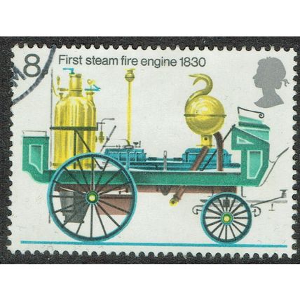 1974 Bicentenary Fire Prevention Act 8p Multicoloured SG952 FU