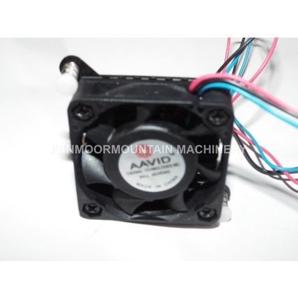HEATSINK+FAN ASSEMBLY;AAVID 3 PIN;5VDC;40X40X10,5MM;3.4C/W;BLACK