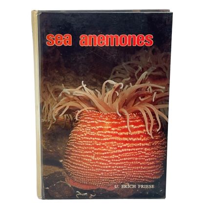 Sea Anemones By U. Erich Friese - Hardcover TFH Publications 1972 Pre-owned