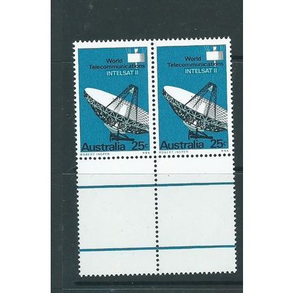 Australia stamps mnh post offrice fresh sg419 intelsat sg 419 pair 1968