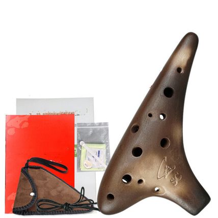 Débutant De Fumé 12-Trou Rétro Ocarina