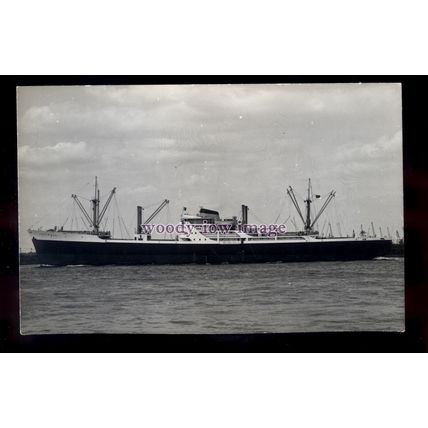 UK1609 - Jacobs Cargo Ship - Teakwood off shore - built 1962 - photograph