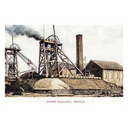 ptc0476 - Fenton Glebe Colliery , Staffordshire - print 6x4