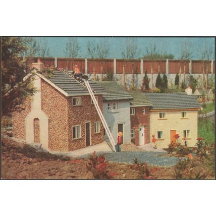 Blackpool Model Village, Lancashire, c.1980s - Postcard