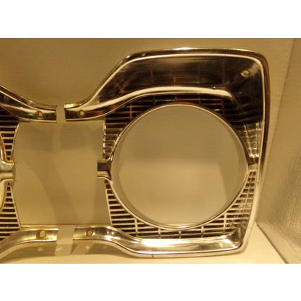 1965 Plymouth Satellite Belvedere Headlight Bezels OEM Pair