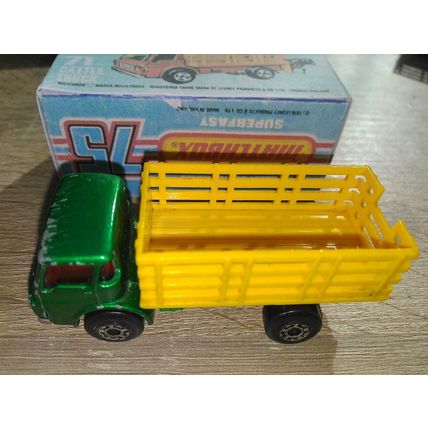 Matchbox No71 Green Cattle Truck
