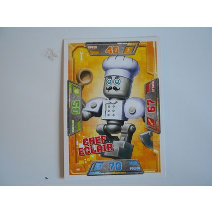 LEGO - Nexo Knight Cards -including Chef Eclair