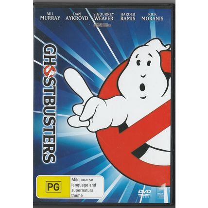 GHOSTBUSTERS (1984) - ALL REGIONS DVD - BILL MURRAY