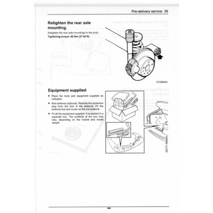Saab 900 Service Manual 1997 373217 PDF