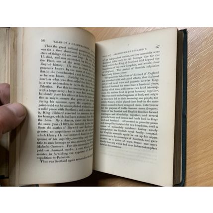 1836 PROSE WORKS OF SIR WALTER SCOTT - TALES GRANDFATHER SCOTLAND BOOKS (P8)