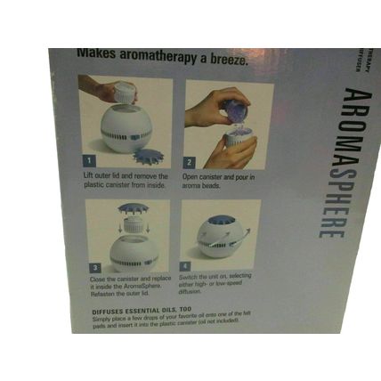 Homedics Body Basics Aromatherapy Air Diffuser Aromasphere