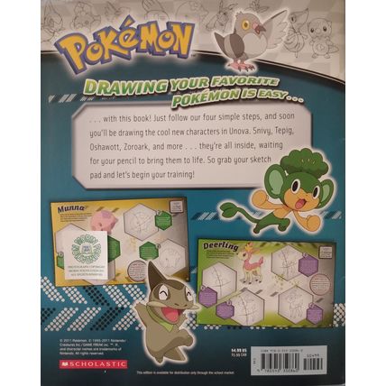 POKEMON HOW TO DRAW UNOVA HEROES by RON ZALME