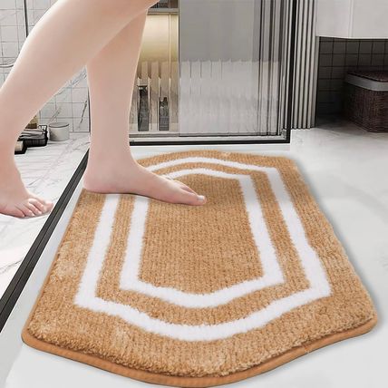 COSY HOMEER Extra Thick Bath Rugs - Anti-Slip Bath Linen Sets Mats Soft Plush 10