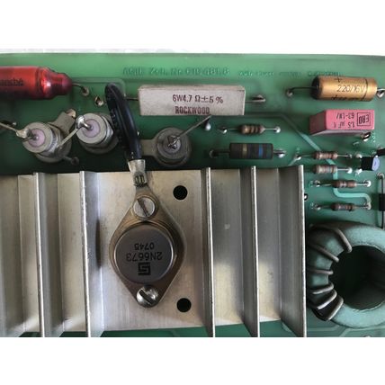 AGIE ZCH. 610481.8 20D POWER MODULE,AGIE 610481.8 BOARD EJG2501B EDM 741935,SI