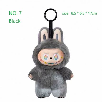 2PCS LABUBU Plush toys, pendant toys, Monsters New design [tell me color]