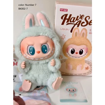 1PCS LABUBU Plush toys, Boys Girls toys, Monsters Cartoon Doll, tell me color