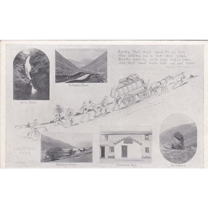 ED 327 KIRKSTONE PASS MULTI VIEW . PRINTED POSTCARD