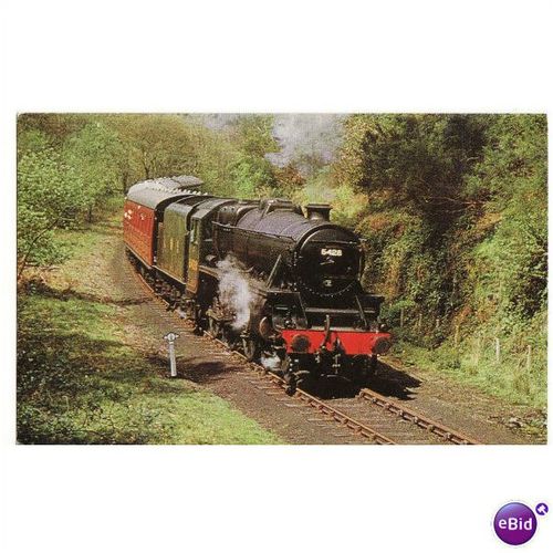 Railway Postcard LMS Stanier Black 5 5428 4-6-0 Loco