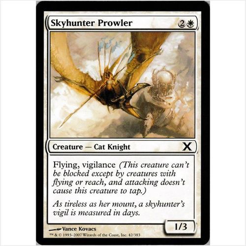 Magic the Gathering - Tenth Edition - #42/383 - Skyhunter Prowler