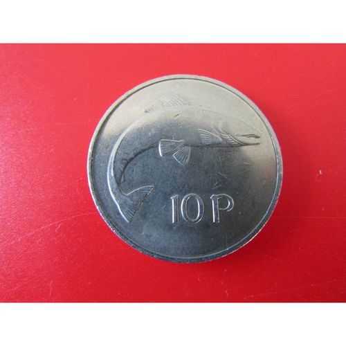 1980 EIRE IRISH TEN PENCE. I