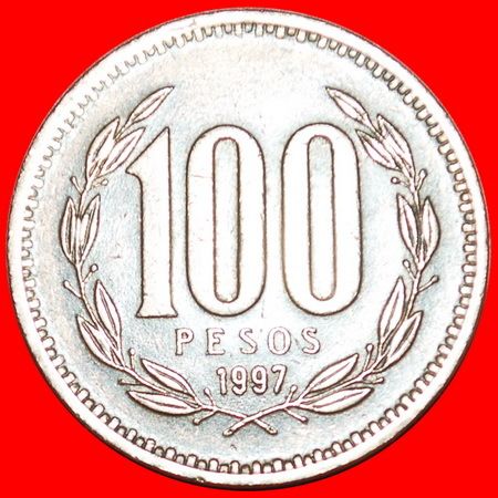 CROWNED CONDOR: CHILE★ 100 PESOS 1997! LOW START ★ NO RESERVE!