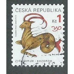 CZR 1998 1kc 'SIGNS OF THE ZODIAC' FINE USED (EBID42-895)