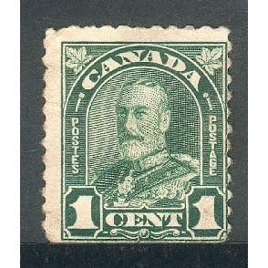 Canada stamps 1930 - SG 289 - KGV 1 cent - Used