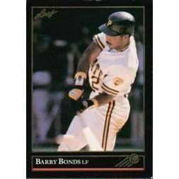 1992 Leaf Black Gold Barry Bonds #275