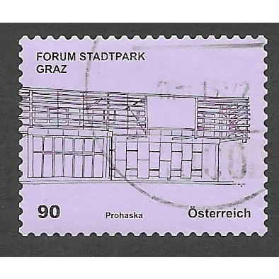 AUT 2011 90c (S/A) 'MODERN ARCHITECTURE- GRAZ' FINE USED (EBID73-428)
