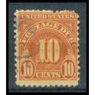 Used J84 10c Postage Due Average WA1449