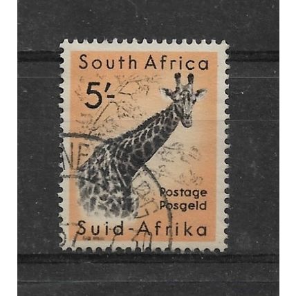 SouthAfrica.SG163 5s Giraffe.Fine Used.May22