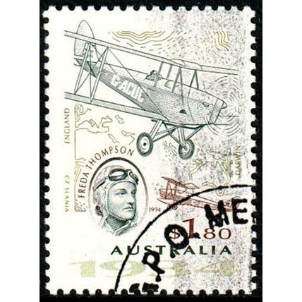 Australia 1994 Pioneers of Flying $1.80 Used Stamp Freda Thompson .