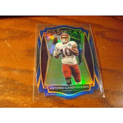 2020, Panini, Select, 4-Cards, Die Cut, Blue Prizms, w/Rc's, GOLDEN/MORGAN ++
